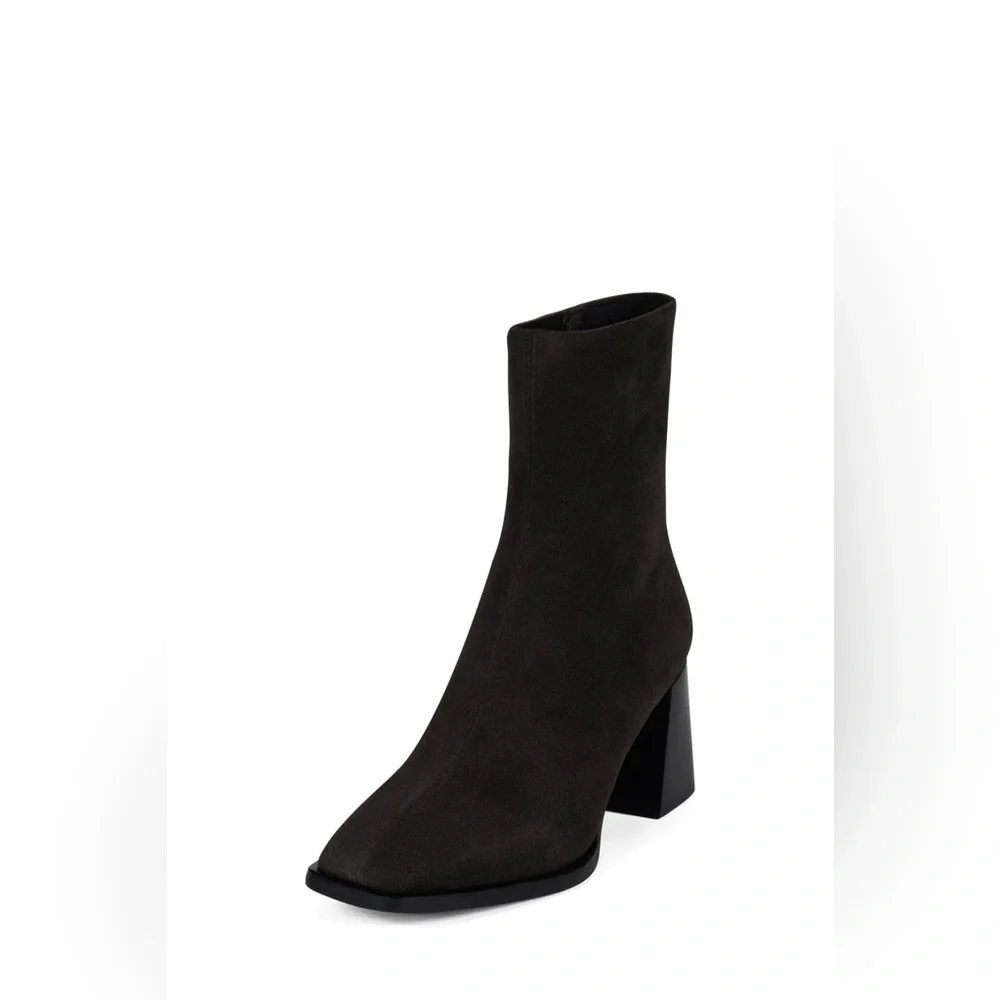 Jeffrey Campbell Sherpal-2 Booties in Slate Suede